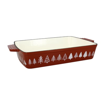 Plat à four 39,5x23,5cm en fonte, MONTAGNE MENASTYL