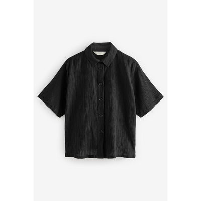 Chemise texturée à manches courtes NEXT
