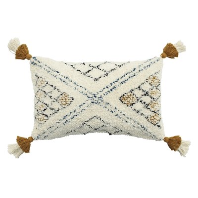 Atlas Cotton Tufted Filled Cushion 30x50cm FURN.