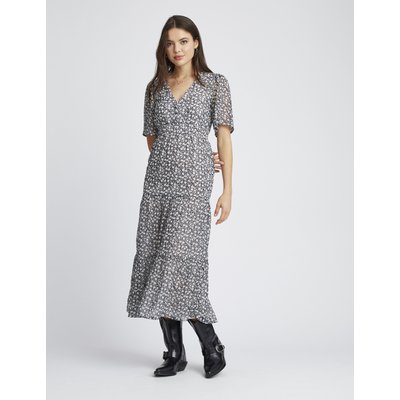 Robe longue imprimée BZB