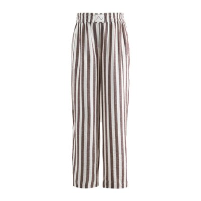 Pantalon large à enfiler maternité avec lin NEXT