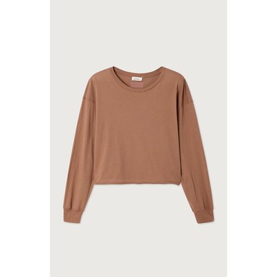 T-shirt manches longues col rond, APOLY AMERICAN VINTAGE