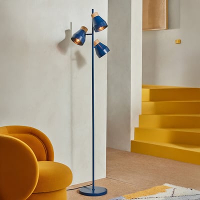 MADE.COM Albert 3-Light Spot Floor Lamp MADE