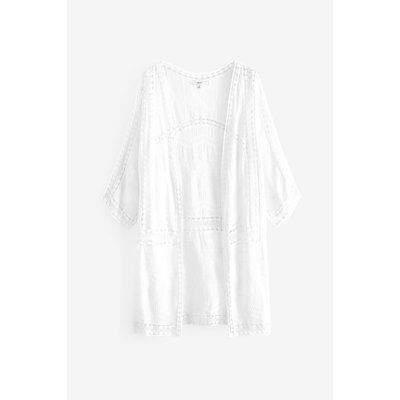 Tunique kimono longue en crochet NEXT