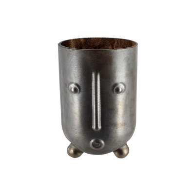 Vase en forme de visage en verre soufflé NOW'S HOME
