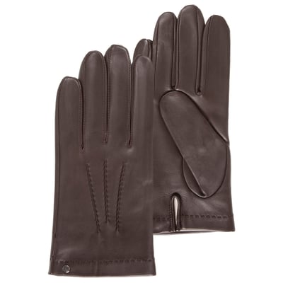 Gants cuir d'agneau - doublés soie ISOTONER