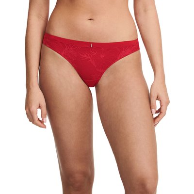 Tanga en dentelle et tulle Midnight Flowers CHANTELLE