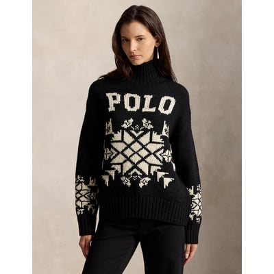 Pull col montant avec étoile des neiges POLO RALPH LAUREN