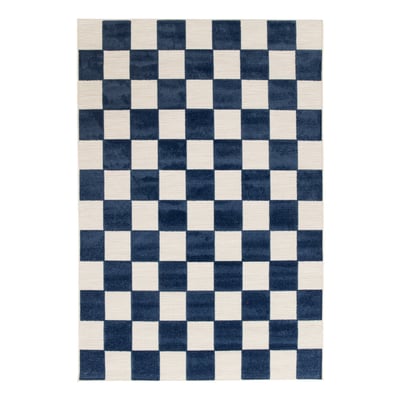 Tapis intérieur extérieur effet scultpé PETITS CARREAUX AFK LIVING