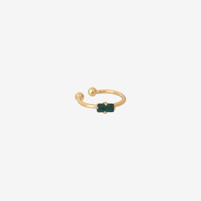 Bague d'oreille dorées à l'or fin BAGUETTE CAROLINE NAJMAN