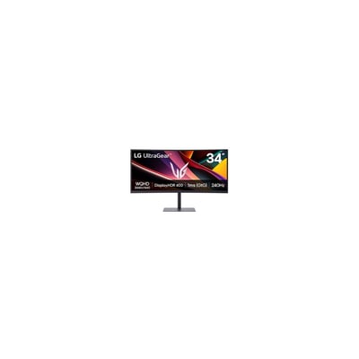 Ecran PC Gamer 34G630A 34" Incurvé UWQHD 240Hz VA HDR10 AMD FreeSync & G-Sync LG