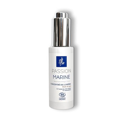 Sérum de nuit concentré de lumière certifié BIO PASSION MARINE