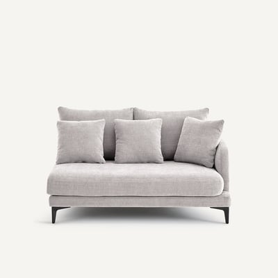 Demi-canapé 2 places en polyester et coton, MODERNISTE EMMANUEL GALLINA X AM.PM