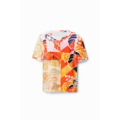 Desigual - T-shirt côtelé M. Christian Lacroix DESIGUAL