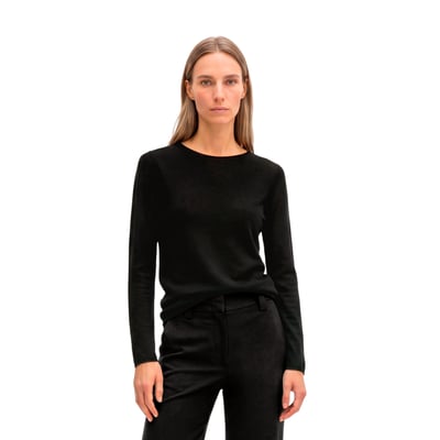 Pull en maille slim en laine mérinos douce MARC O'POLO