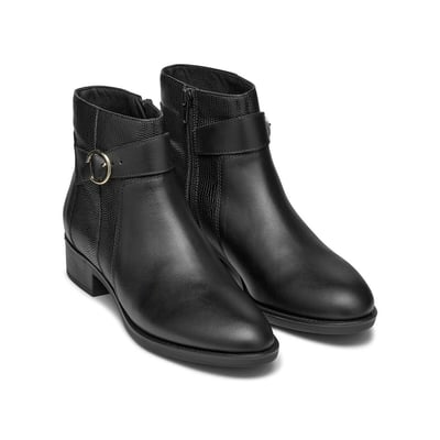 Felicity Ankle Boots in Breathable Leather GEOX