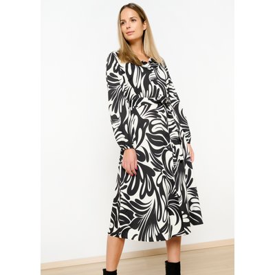 Robe-chemise à imprimé feuilles LOLALIZA