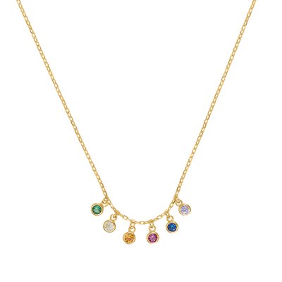 Collier en argent 925 et oxyde de zirconium CLEOR
