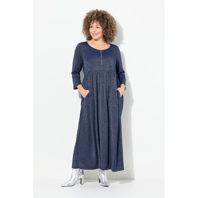Robe midi en jersey à paillettes ULLA POPKEN
