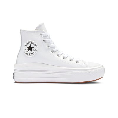 Baskets CHUCK TAYLOR ALL STAR MOVE PLATFORM FOUNDATIONAL LEATHER CONVERSE