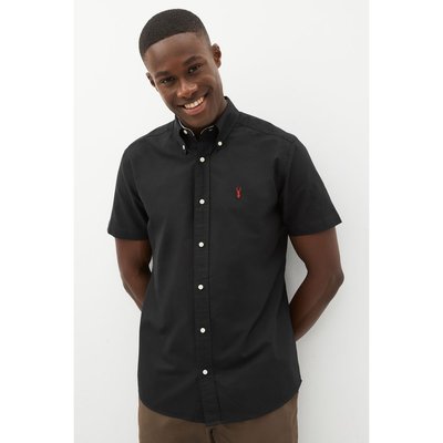 Chemise Oxford coupe slim à manches courtes NEXT