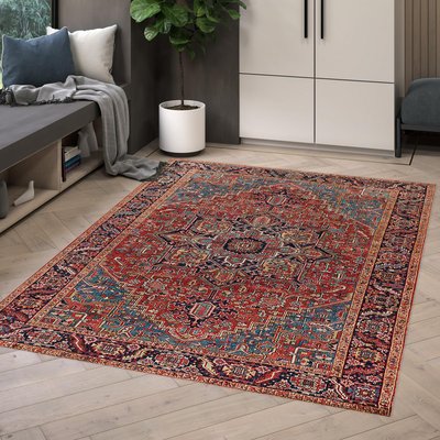 Tapis salon et chambre tissé motif abstrait GUTOPIA 1 UN AMOUR DE TAPIS