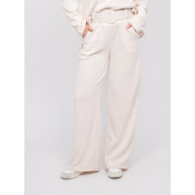 Pantalon Large Carreaux Elopia DONA LISA