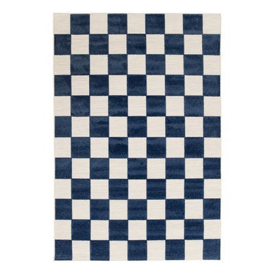 Tapis d'intérieur extérieur tissé plat  PETITS CARREAUX AFK LIVING
