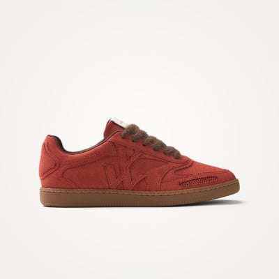 Baskets monogramme à lacets avec semelle retro AURA Bubble VANESSA WU