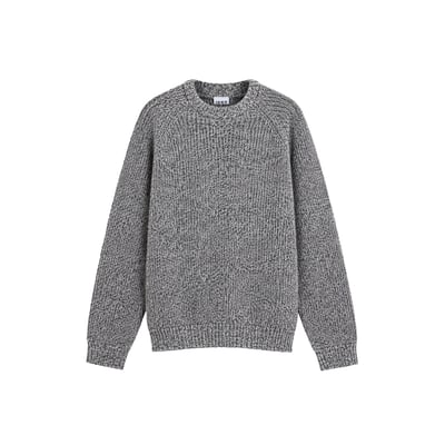 Pull col rond tricot mouliné IKKS