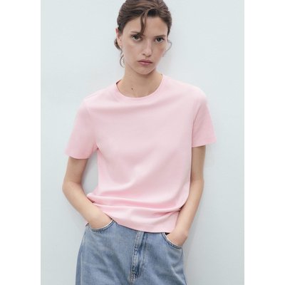 T-shirt coton manches courtes MANGO