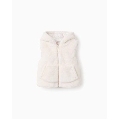 Vest sans manches matelassé, pelucheux ART ATTACK ZIPPY