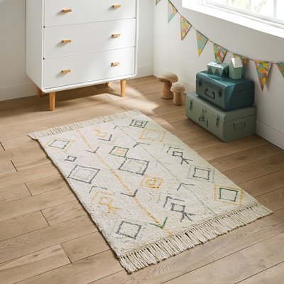 Tapis enfant style berbère en coton, Javi LA REDOUTE INTERIEURS