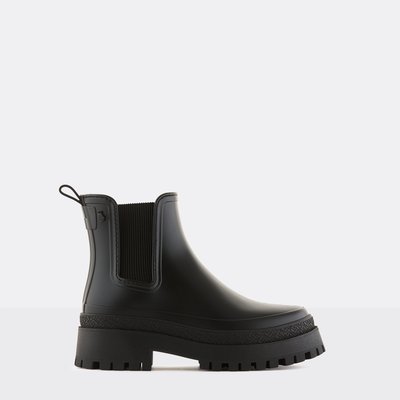 Boots de pluie chunky mats, tige courte EVERLY LEMON JELLY