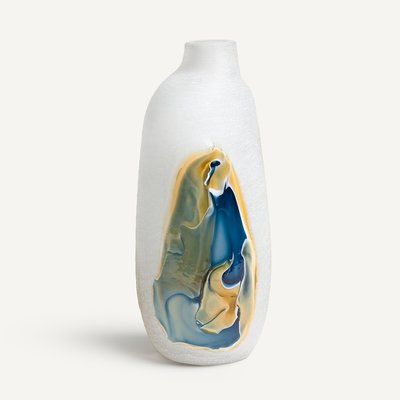 Vase en verre soufflé bouche H38 cm, Laga AM.PM