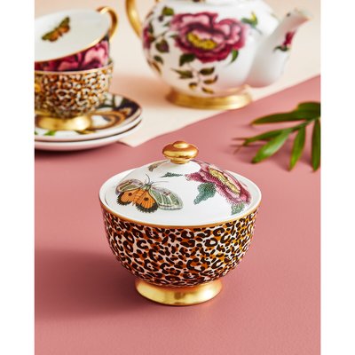 Creatures of Curiosity Leopard Sugar Bowl SPODE