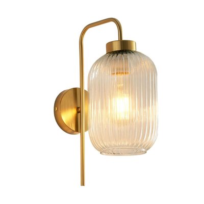 Applique au Design Vintage avec Verre Cannelé - CANELIA KOSILUM