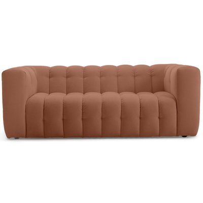 Canapé capitonné 3 places en tissu chenille - CESTER HOMIFAB