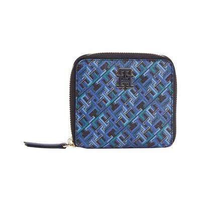 Porta-moedas com fecho, estampado monograma TOMMY HILFIGER