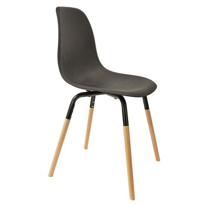 Chaise scandinave Phenix moutarde DECORATIE