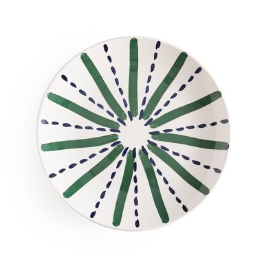 Lot de 4 assiettes plates faïence Riveri LA REDOUTE INTERIEURS