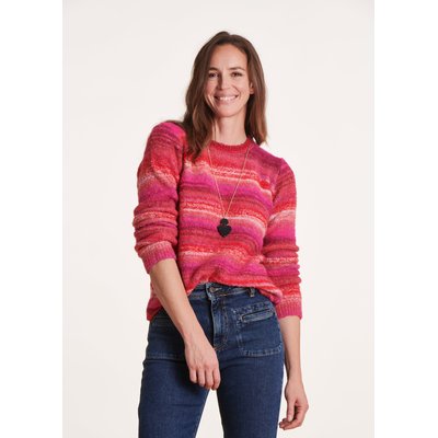 Pull à rayures multicolores LA FEE MARABOUTEE
