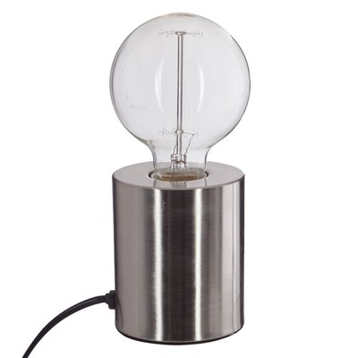 Lampe à poser en fer Ampoule - H. 10,5 cm ATMOSPHERA