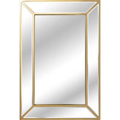 Miroir en bois doré élégant RECOLLECTION