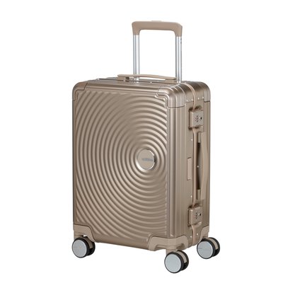Soundbox alu valise 4 roues taille S AMERICAN TOURISTER