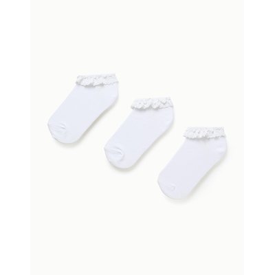 Pack 3 Socquettes à Volants en Crochet ZIPPY
