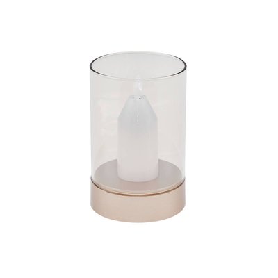 Lampe à poser en verre moderneLED, Lumana LINDBY