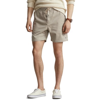 Шорты из велюра с затягивающимся шнурком POLO RALPH LAUREN