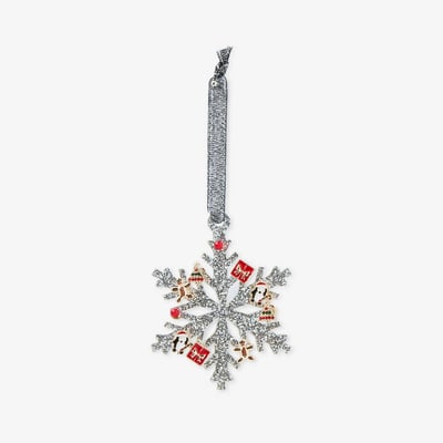 Set de boucles d'oreilles de Noël à suspendre - Flocon BALABOOSTE