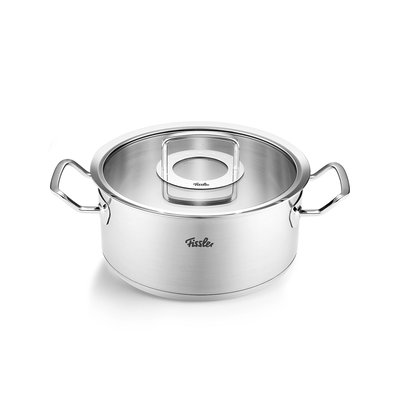 Faitout en acier inoxydable compatible induction, ORIGINAL-PROFI FISSLER